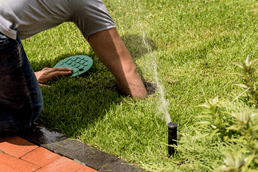 sprinkler irrigation repair
