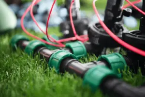 sprinkler system with low water pressure