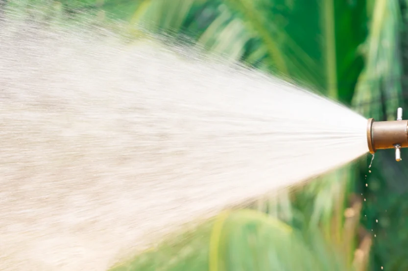 sprinkler system is wasting water